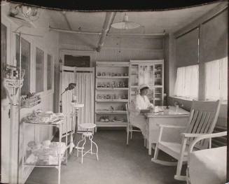 Untitled (dispensary with nurse, NCR Corporation)