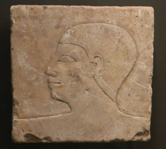 Relief with a Profile of a Man