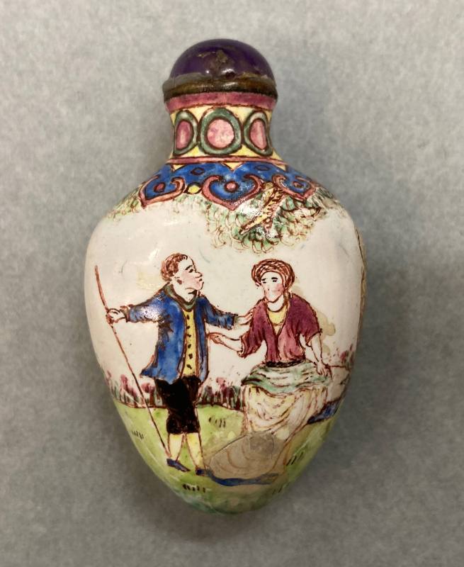 Snuff Bottle with Stopper