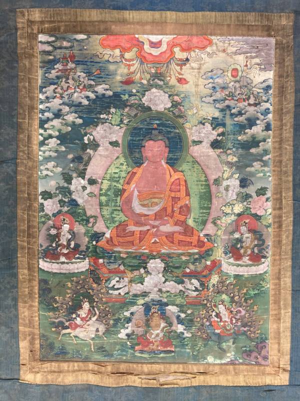 Buddha and Attendants