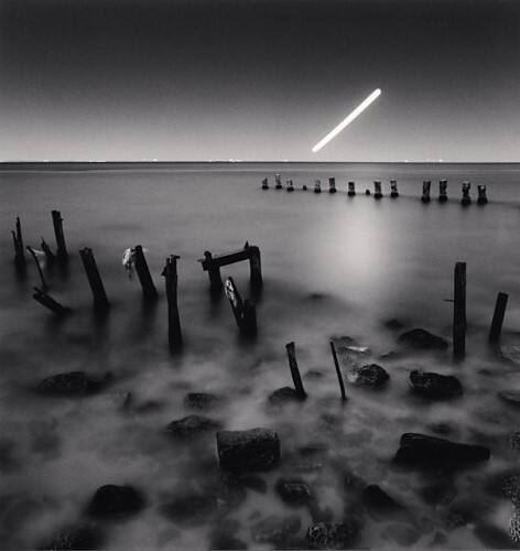 Hunter's Moon over Black Sea, Odessa, Ukraine