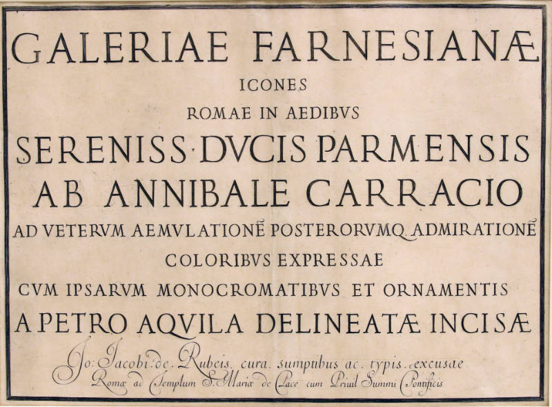 Galeriae Farnesianae Icones