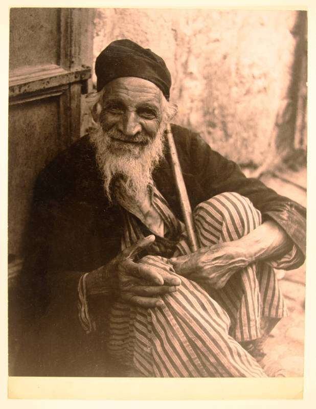 Portrait of a Palestinian Man in Jerusalem