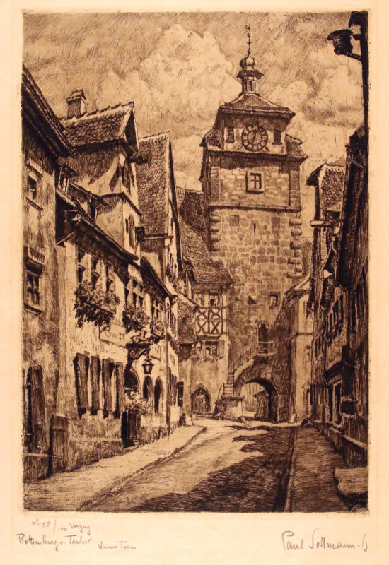 Rothenburg o. Tauber; Weisser Turm
