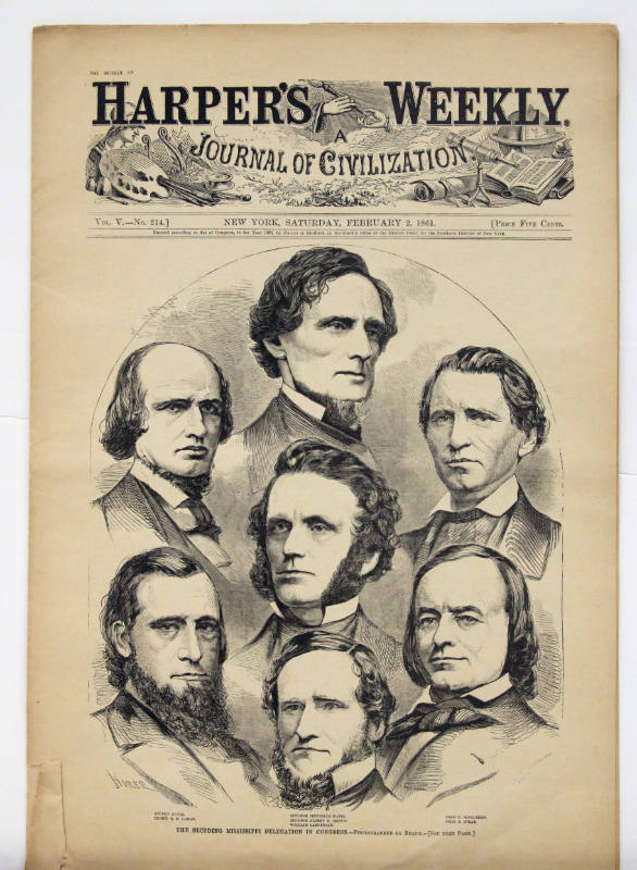 The Seceding Mississippi Delegation in Congress