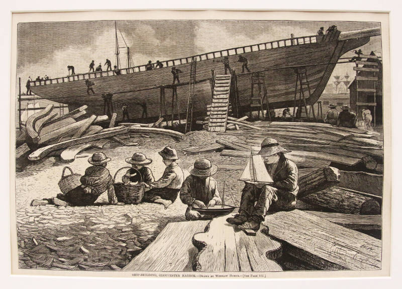 Ship Building—Gloucester Harbor