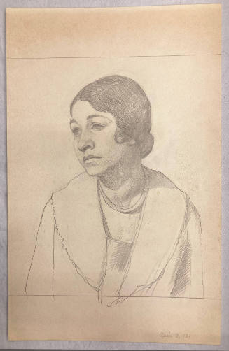 Portrait of a Woman, April 13, 1931