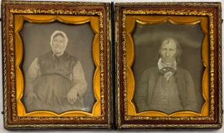 Mr. and Mrs. Eli Diehl [daguerreotype double portrait]