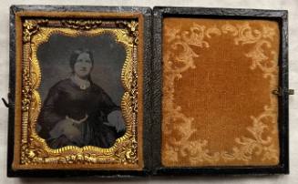 Untitled [tintype portrait of woman]