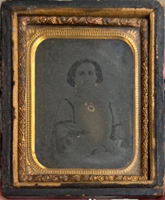 Untitled [ambrotype portrait of woman]