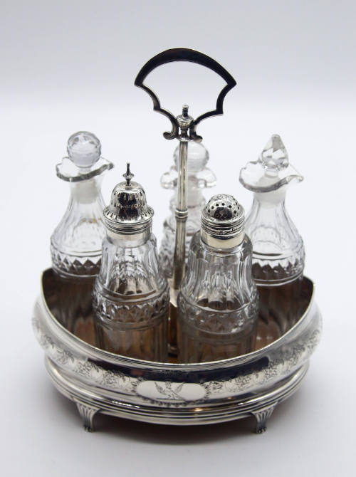 Cruet  with Five Bottles