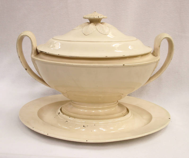 Soup Tureen with cover and Stand