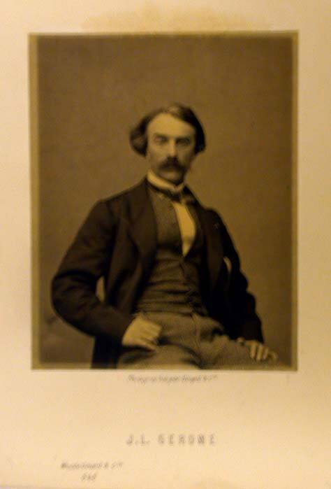 Portrait of Jean-Léon Gérôme