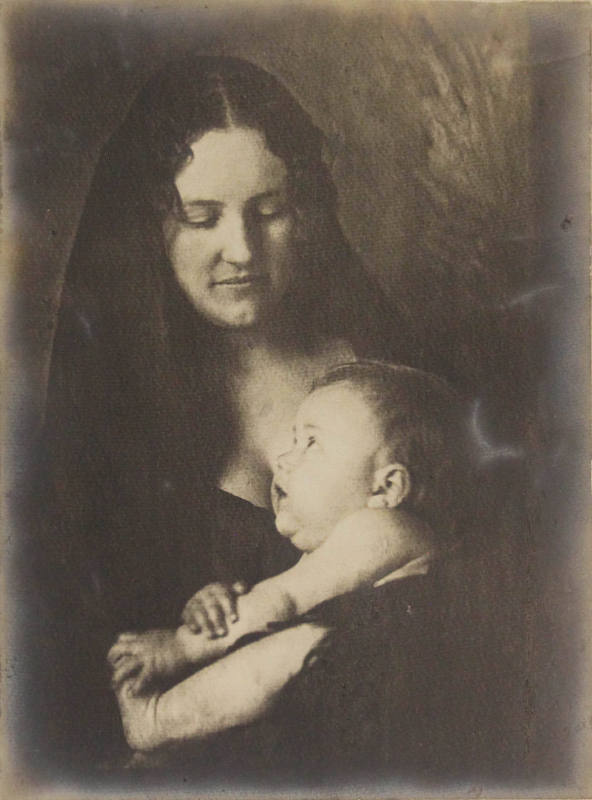 Mother and Child (Myrtle and Blanche Gabler)