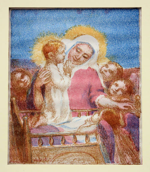 Madonna and Son with Angels