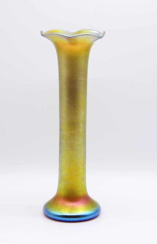 Gold Aurene Vase