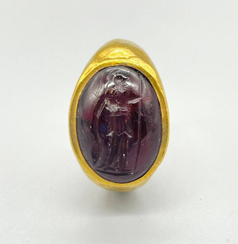 Ring: Intaglio of Pallas Athena