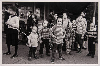 Kids on Street Corner/ Lee Ave, Brooklyn, NY
