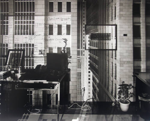 Camera Obscura: Building Cluster in Office. LaSalle Bank, Chicago, Illinois