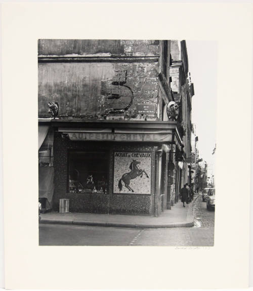 Horse Butcher, Paris