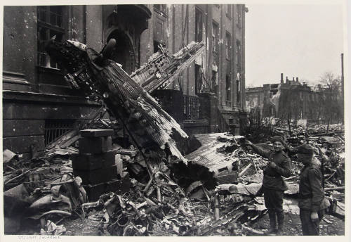 Downed German Plane, Breslau