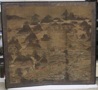 Two-fold Screen: Chinese Landscape