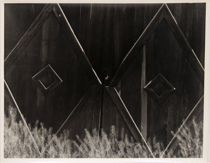 Barn Door, Nambe, New Mexico