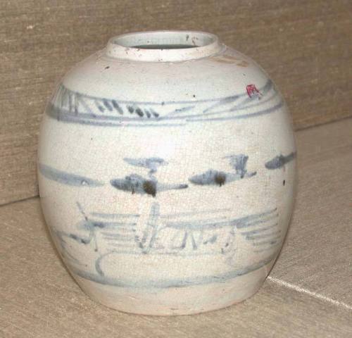 Jar with Landscape Design