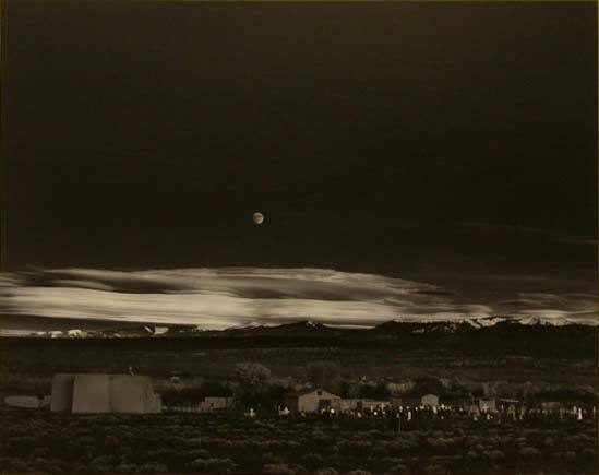 Moonrise, Hernandez, New Mexico