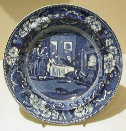 Soup Plate (Dr. Syntax Mistakes a Gentleman's House for an Inn)