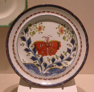 Gaudy Dutch Plate
