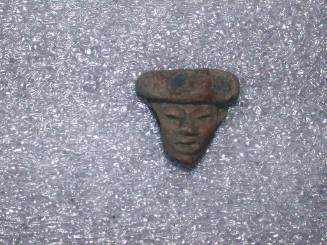 Male Figurine Head  (Fragment)