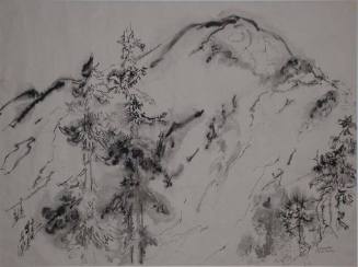 Cascade Mountain Drawing, Series IV, No. 1