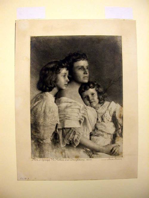 Mrs. J. Sprigg McMahon and Daughters