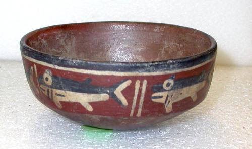 Bowl with Fish Motifs