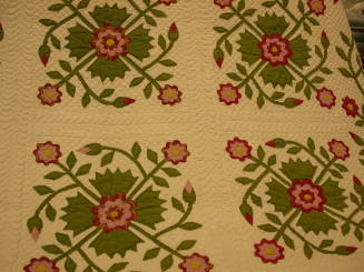 Quilt: Whig Rose Pattern