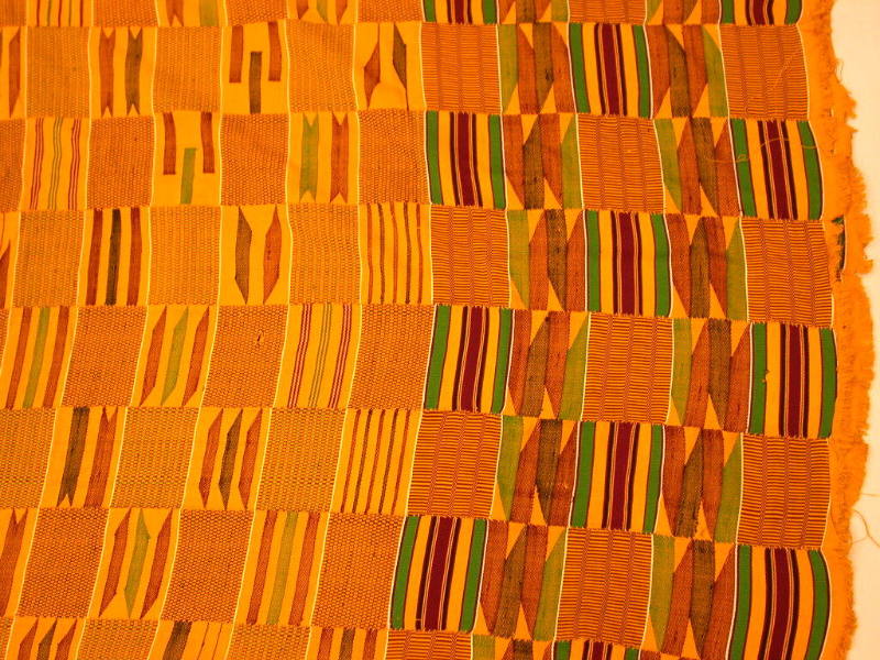 Kente Cloth Panel