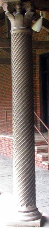 Tortiglioni Fluted Column