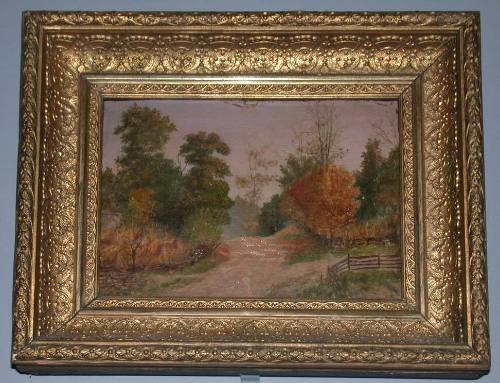 Autumn Landscape, South Main Street, Road to Kramers