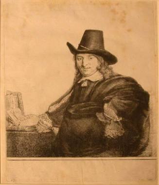 Portrait of Jan Asselyn, Painter, called "Krabbetje"