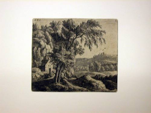 Landscape with a Traveller and a Small Chapel