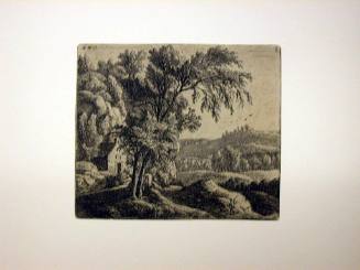 Landscape with a Traveller and a Small Chapel