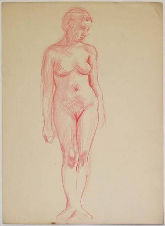 Female Nude Study (Standing)