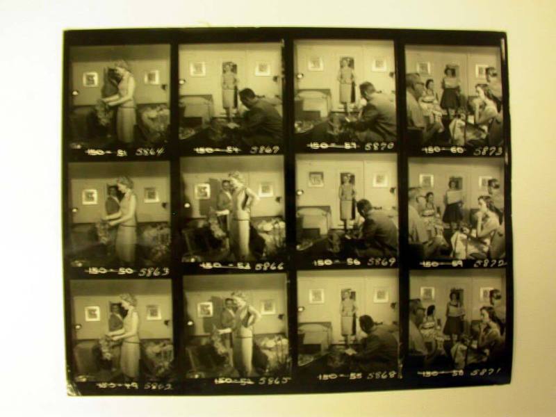 Twelve Contact Prints