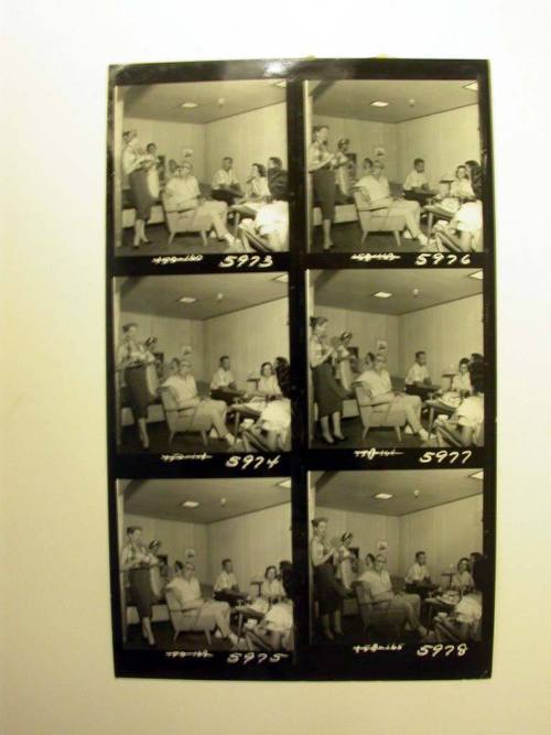 Six Contact Prints: