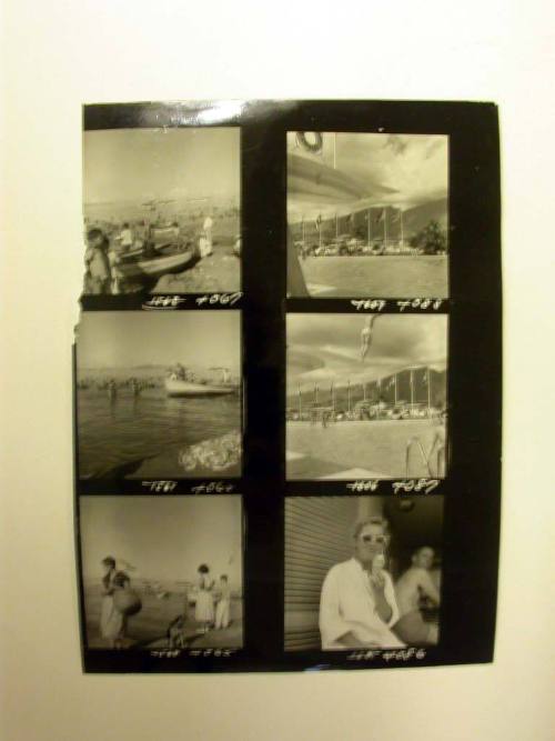 Six Contact Prints: