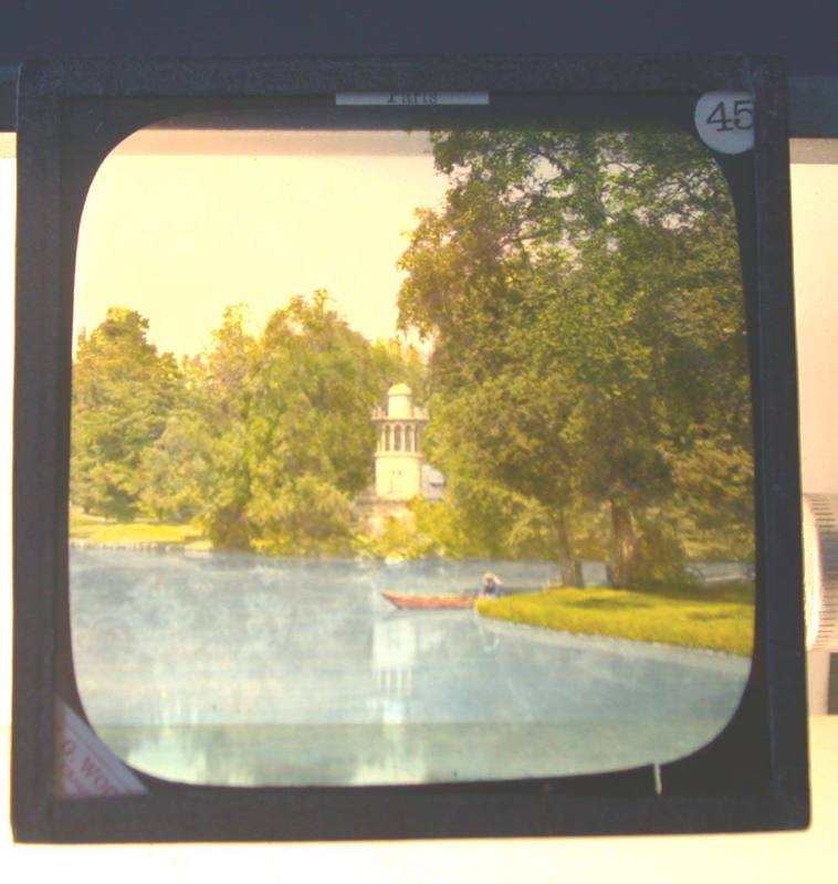 Lantern Slide: Paris, France