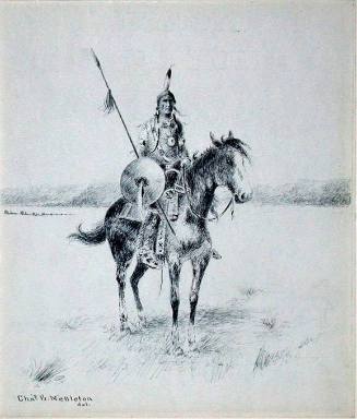 Indian Chief on Horseback