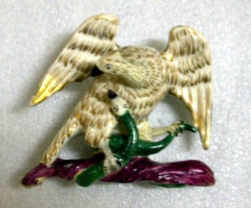 Figurine: Eagle Fighting with a Snake