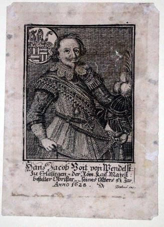 Portrait of Hans Jacob Boit von Wendelst, Age 51 in 1628